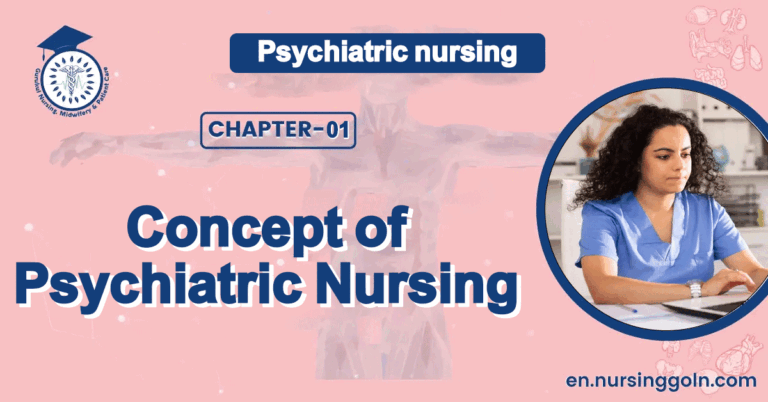 Concept of Psychiatric Nursing | CHAPTER 1 | Psychiatric nursing