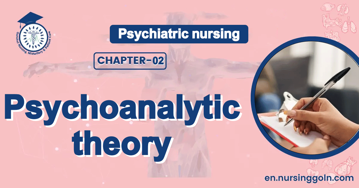 Psychoanalytic theory | Chapter 2 | Psychiatric nursing