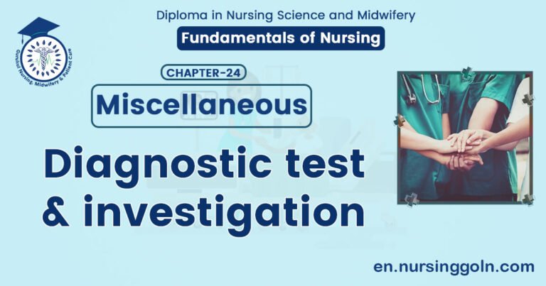 Diagnostic test and investigation | CHAPTER 24 | Fundamentals of Nursing