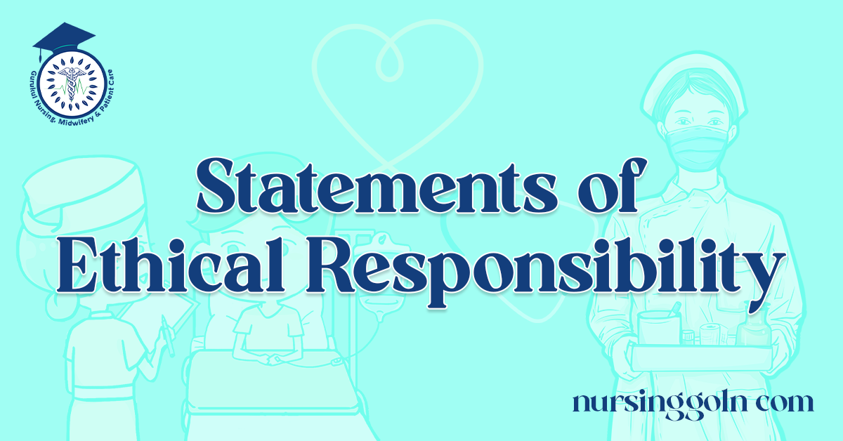 Statements of Ethical Responsibility