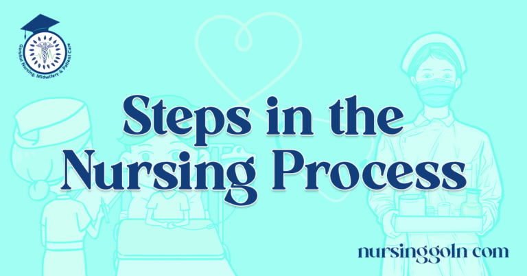 Steps in the Nursing Process