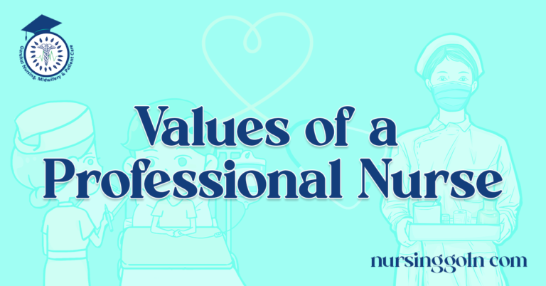 Values of a Professional Nurse 