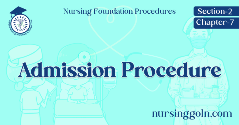 Admission Procedure