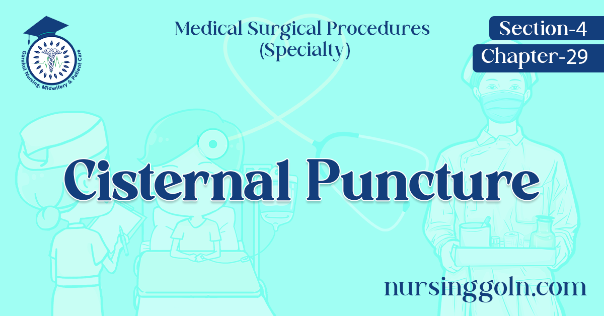 Cisternal Puncture
