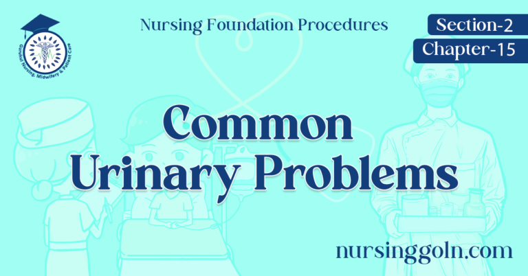 Common Urinary Problems