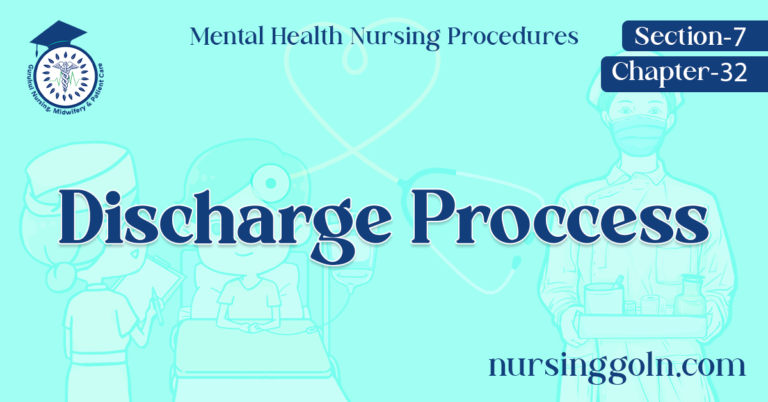 Discharge Proccess