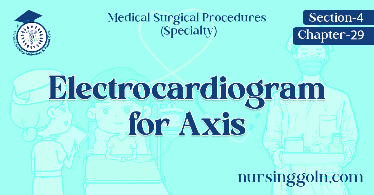 Electrocardiogram for Axis