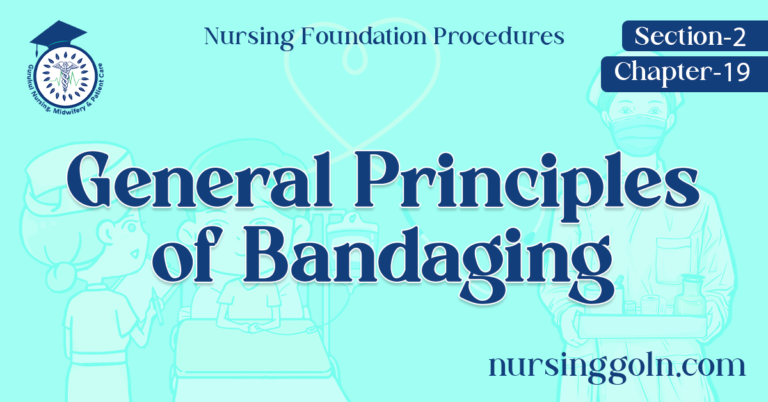 General Principles of Bandaging
