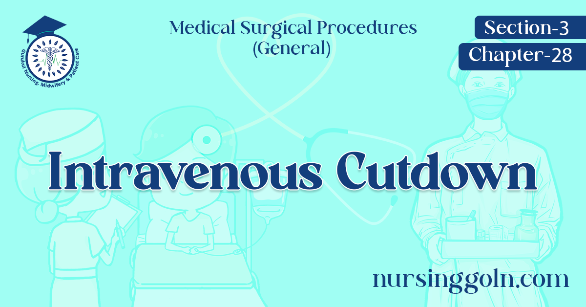 Intravenous Cutdown