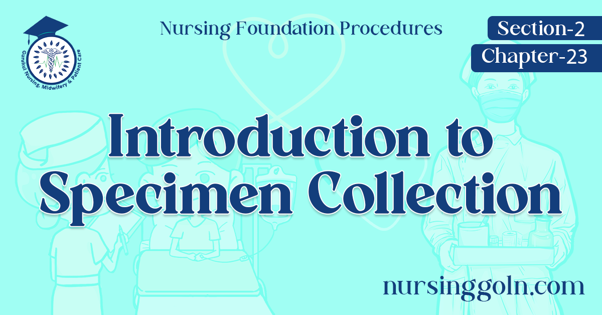 Introduction to Specimen Collection