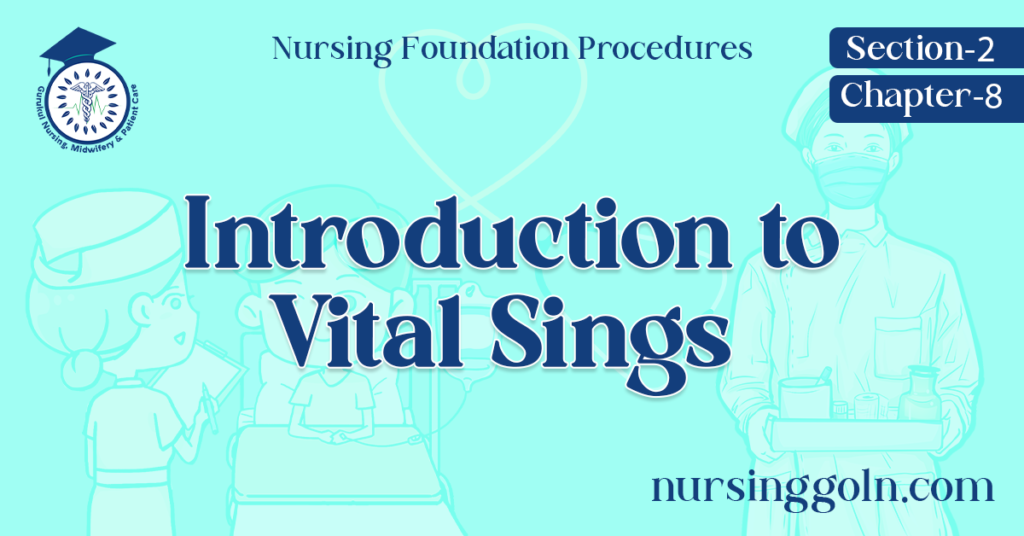 Introduction to Vital Sings