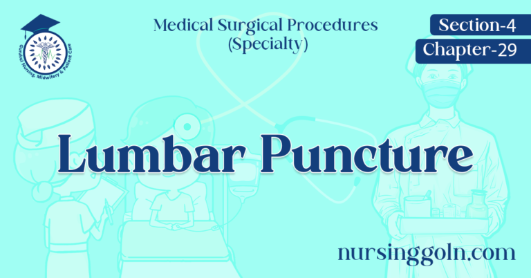 Lumbar Puncture