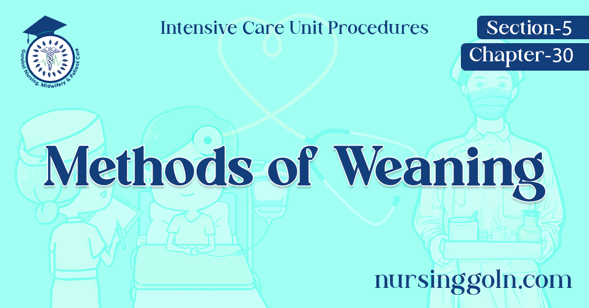 Methods of Weaning
