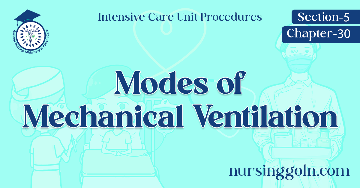 Modes of Mechanical Ventilation