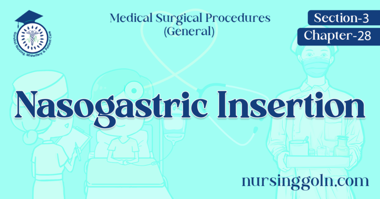 Nasogastric Insertion