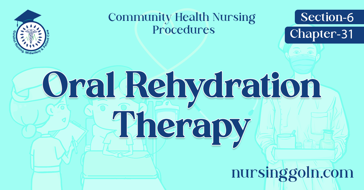 Oral Rehydration Therapy