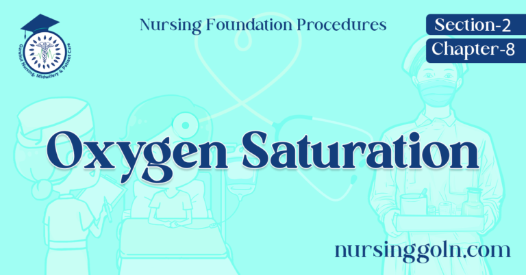 Oxygen Saturation
