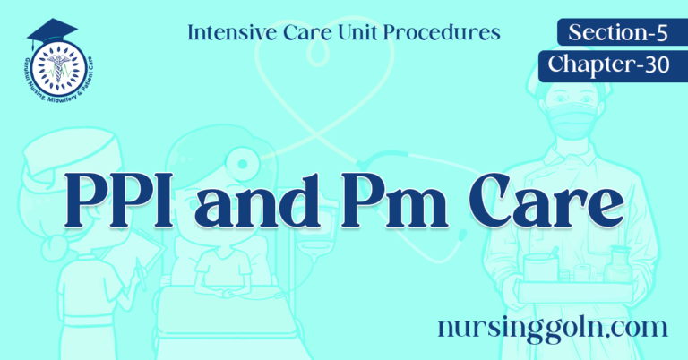 PPI and Pm Care