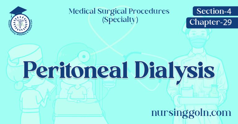 Peritoneal Dialysis