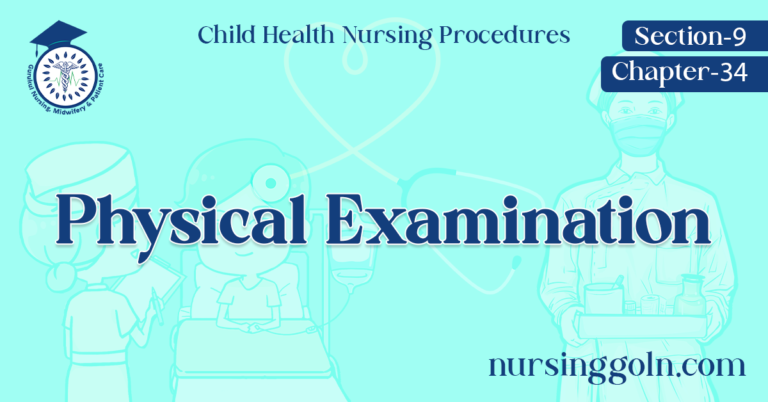 Physical Examination of Child Health
