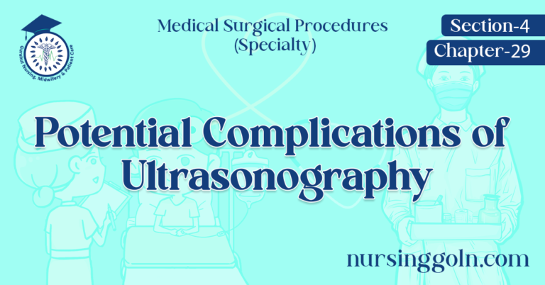Potential Complications of Ultrasonography