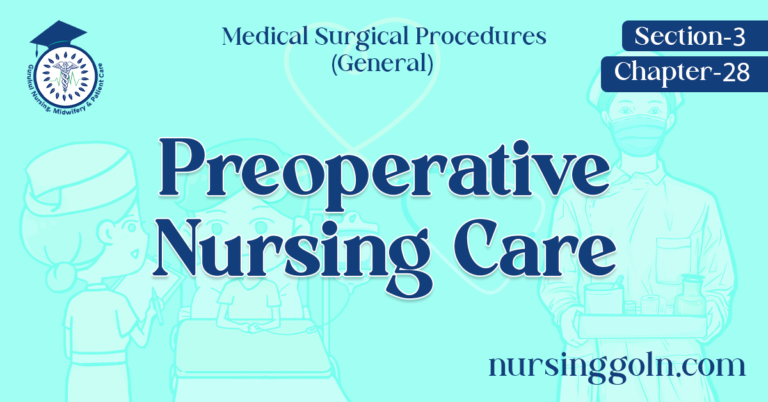 Preoperative Nursing Care