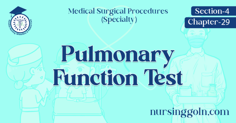 Pulmonary Function Test
