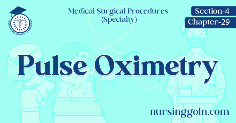 Pulse Oximetry