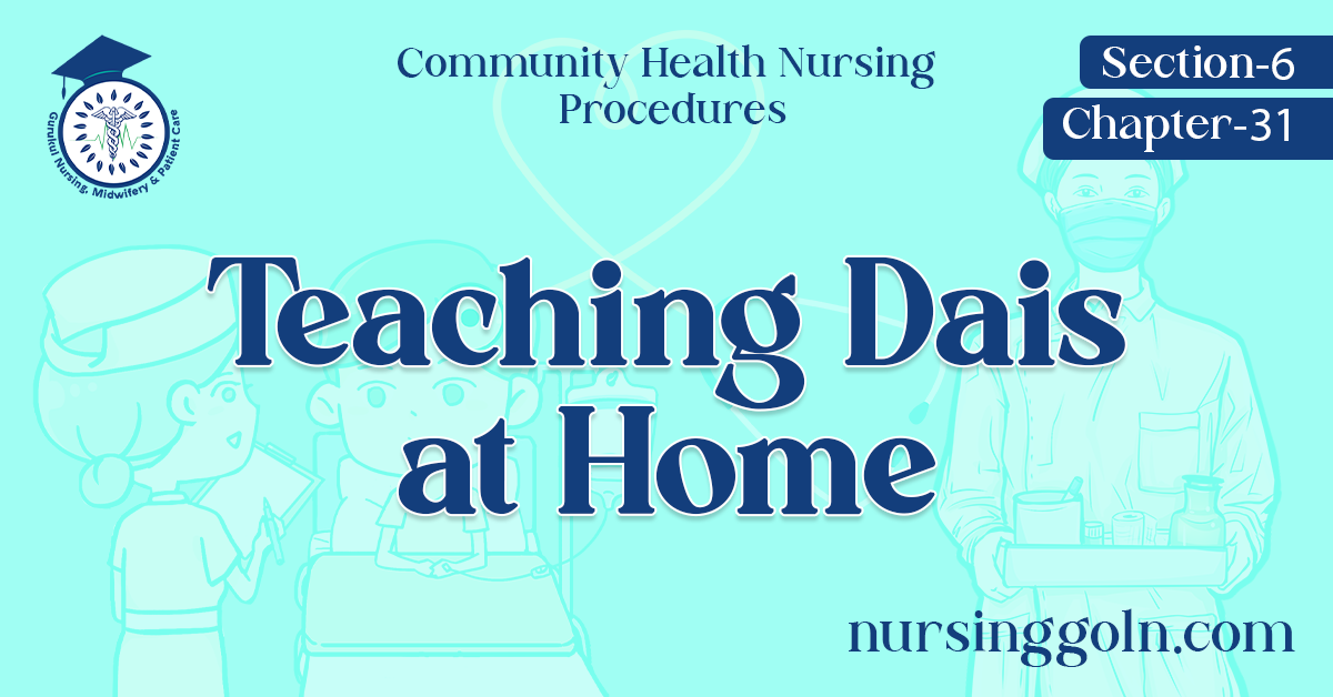 Teaching Dais at Home