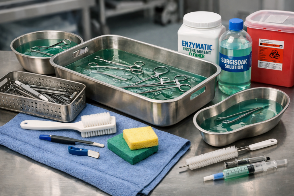 Equipment Required for Surgical Soak