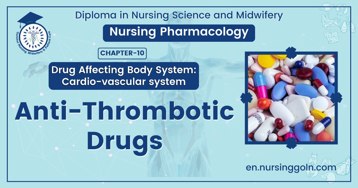 Anti-Thrombotic Drugs | CHAPTER-10 | Pharmacology