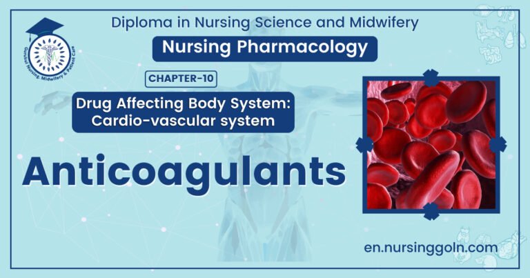 Copncept About Anticoagulants | CHAPTER-10 | Pharmacology