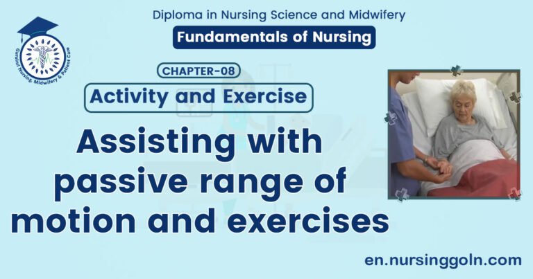 Assisting with passive range of motion and exercises | CHAPTER 8 | Fundamentals of Nursing