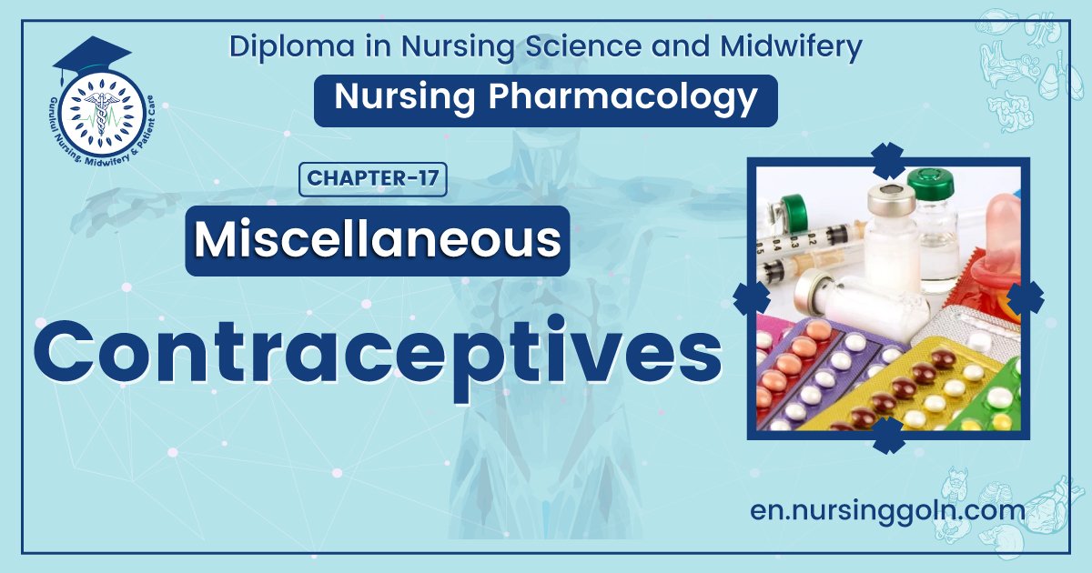 Definition of Contraceptive | CHAPTER-17 | Pharmacology