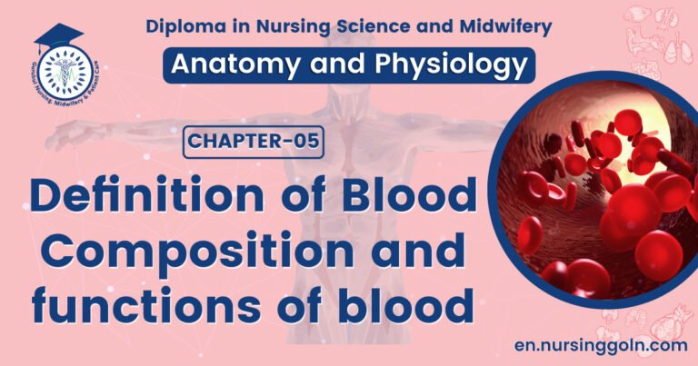 Definition of Blood Composition and functions of blood | CHAPTER 5 | Anatomy and Physiology