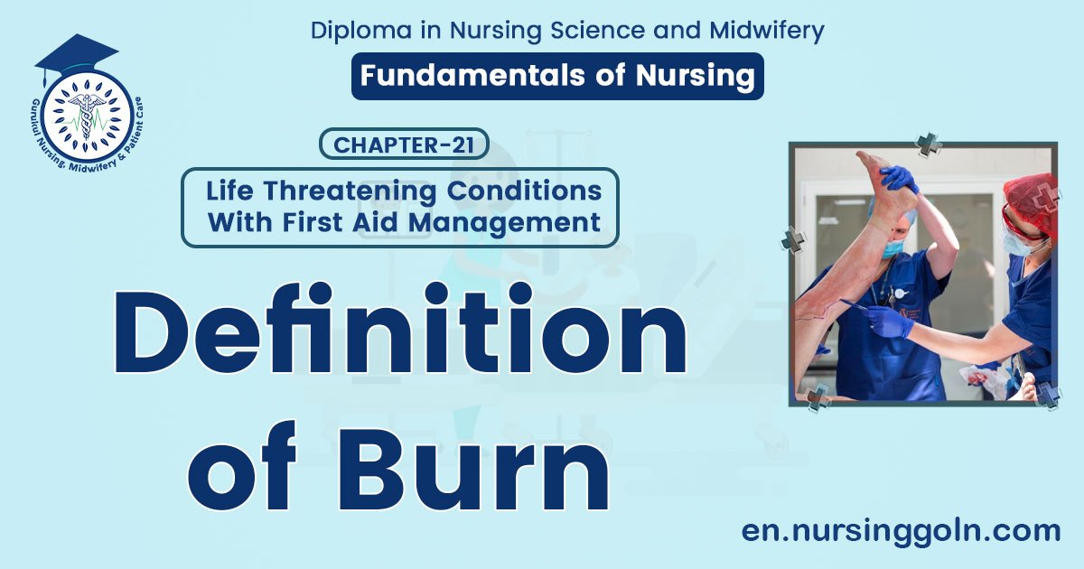 Definition of Burn | CHAPTER 21 | Fundamentals of Nursing