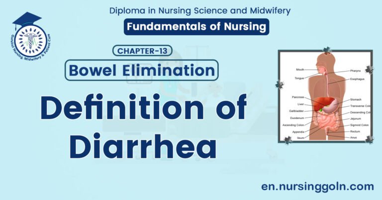 Definition of Diarrhea | CHAPTER 13 | Fundamentals of Nursing