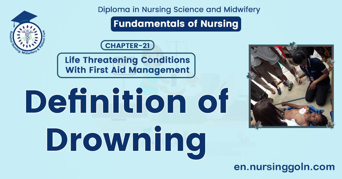 Definition of Drowning | CHAPTER 21 | Fundamentals of Nursing