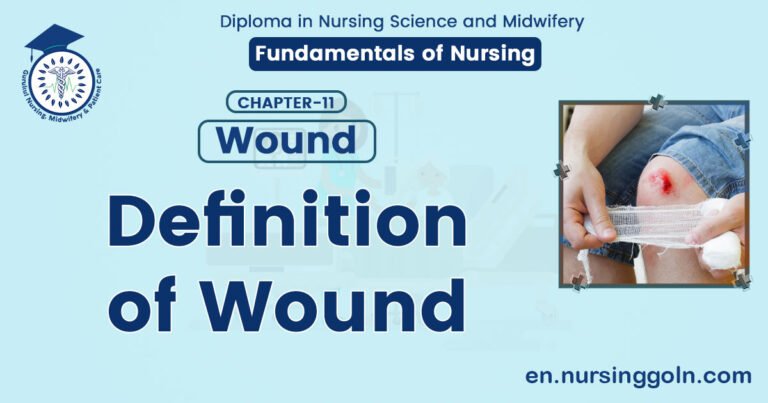 Definition of Wound | CHAPTER 11 | Fundamentals of Nursing