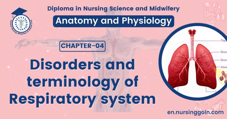 Disorders and terminology of Respiratory system | CHAPTER 4 | Anatomy and Physiology