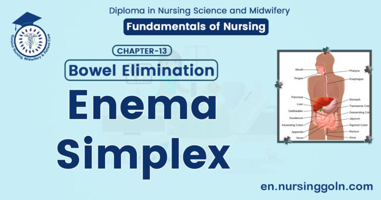 Enema Simplex | CHAPTER 13 | Fundamentals of Nursing