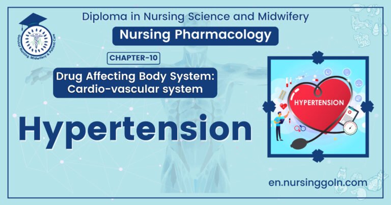 Concept About Hypertension | CHAPTER-10 | Pharmacology