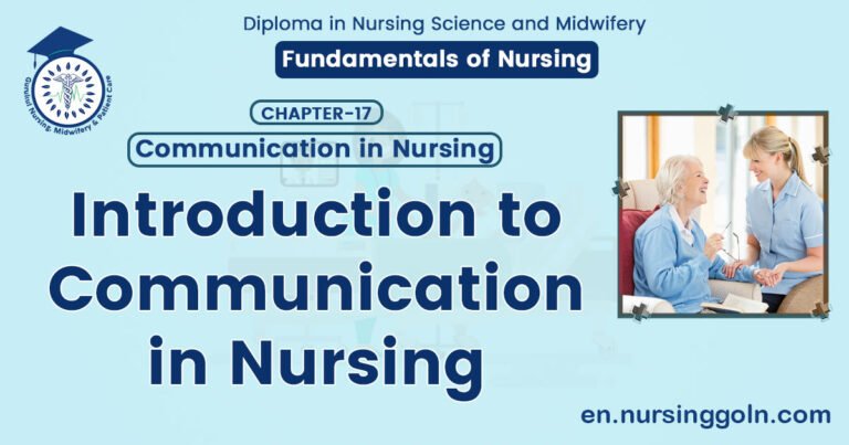 Introduction to Communication in Nursing | CHAPTER 17 | Fundamentals of Nursing