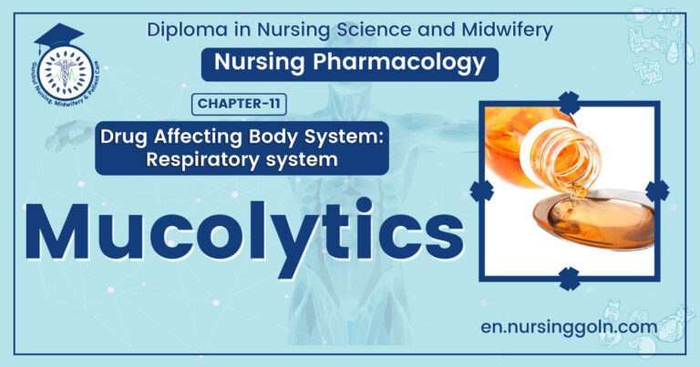 Copncept About Mucolytics | CHAPTER-11 | Pharmacology
