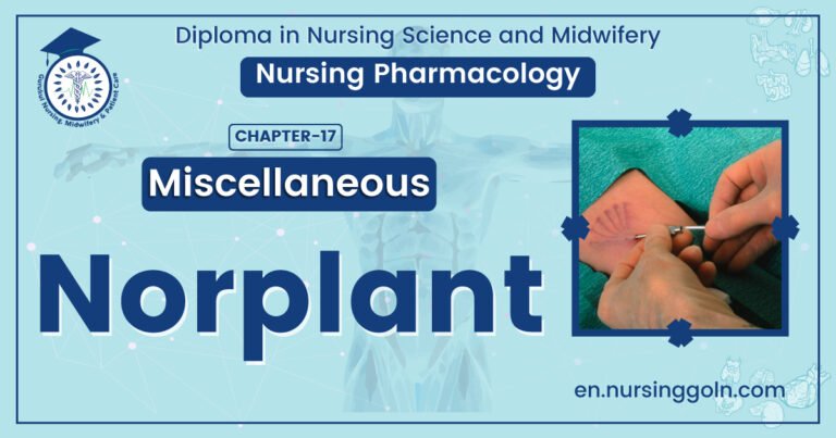 Concept About Norplant | CHAPTER-17 | Pharmacology