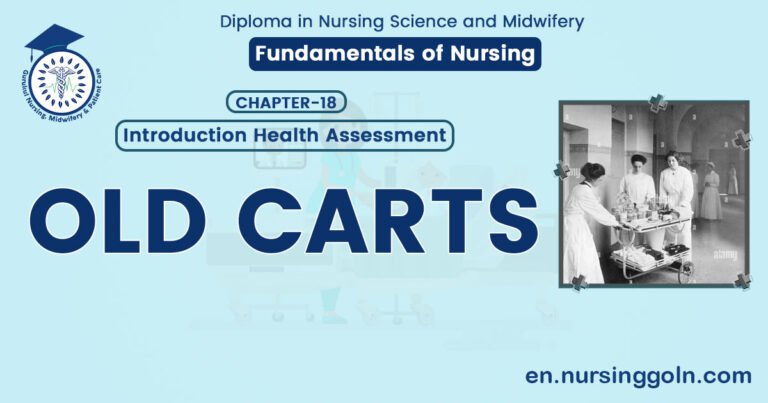 OLD CARTS | CHAPTER 18 | Fundamentals of Nursing