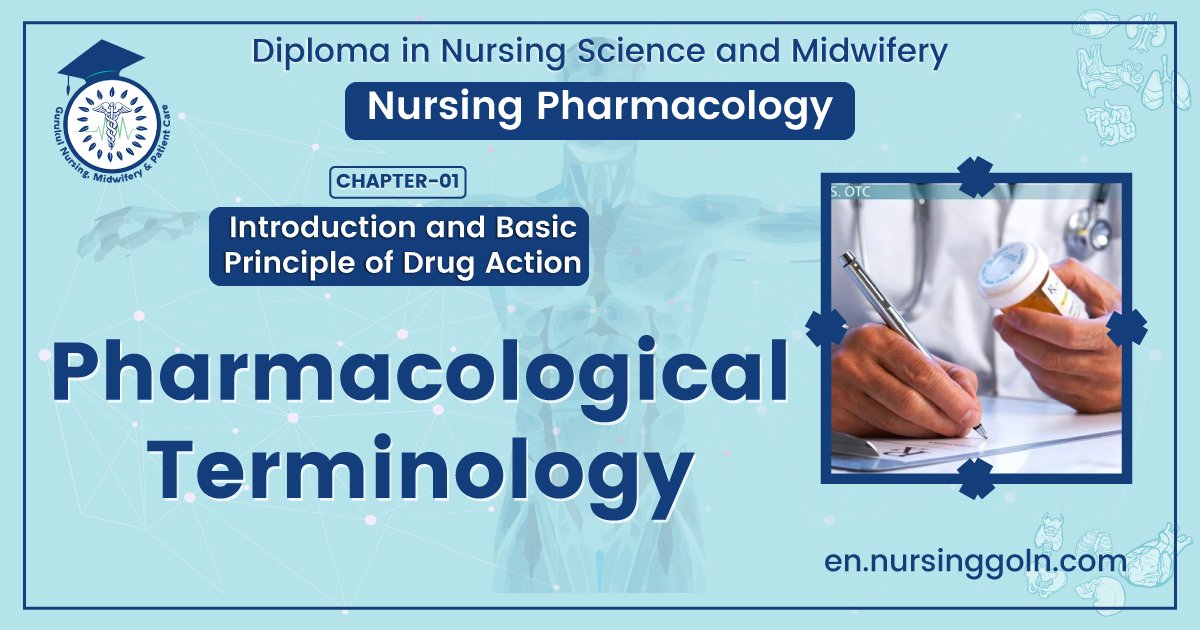 Pharmacological terminology