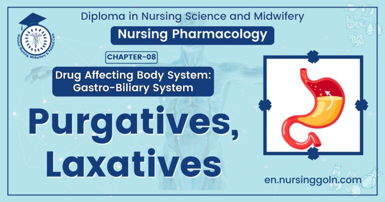 Concept About Purgatives, Laxatives | CHAPTER-8 | Pharmacology
