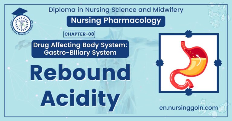 Rebound Acidity | CHAPTER-8 | Pharmacology