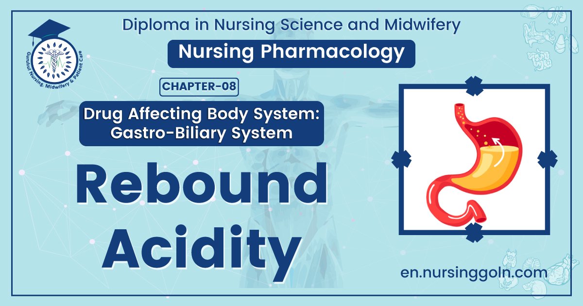 Rebound Acidity | CHAPTER-8 | Pharmacology